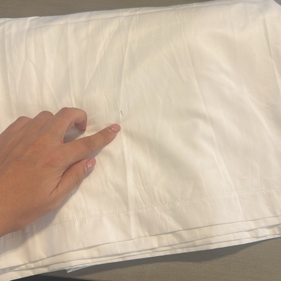 Nasty Gal Crisp White Trousers High Waist Pants Size 6 Wide Leg - Picture 11 of 11